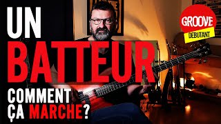 Cours de basse FR - Un batteur, comment ça marche?