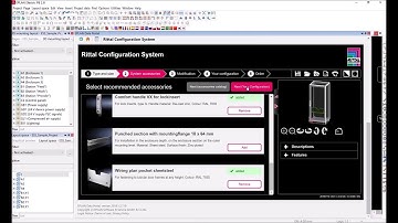 Rittal Configuration System Integration with EPLAN Pro Panel