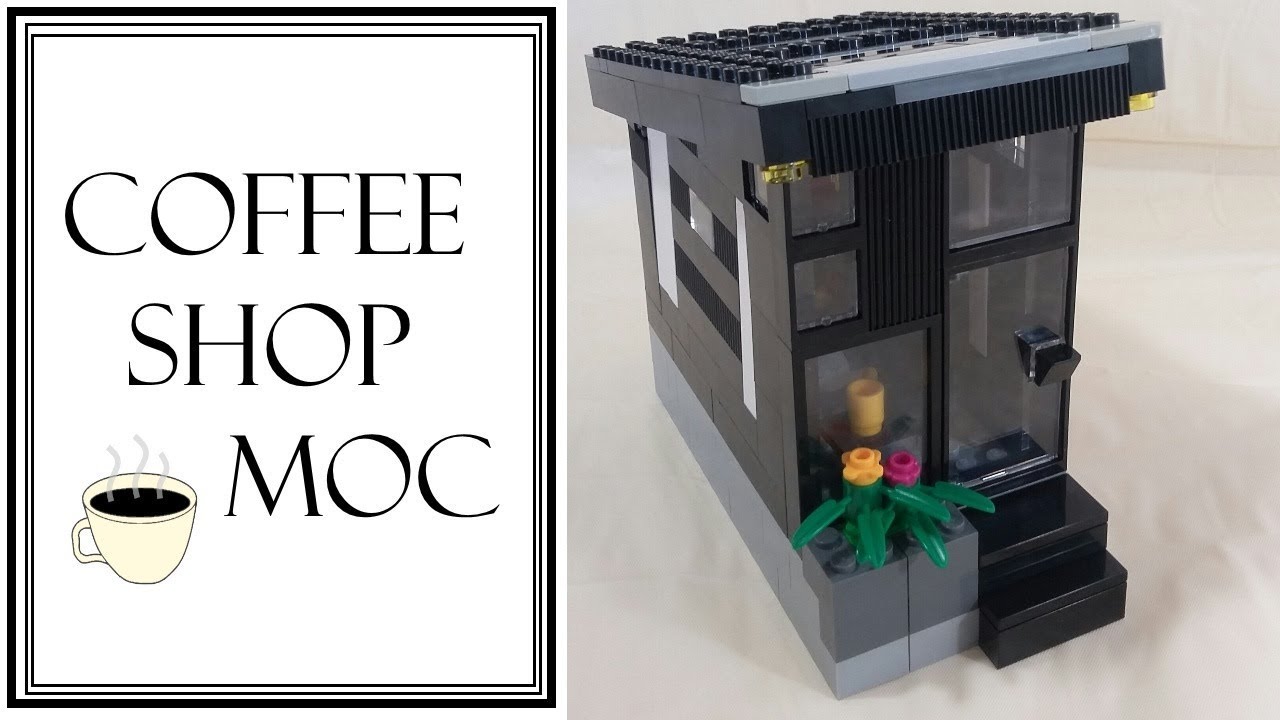LEGO Coffee Shop MOC YouTube