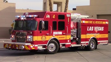 LVF&R New Engine 4 & Rescue 204 Responding