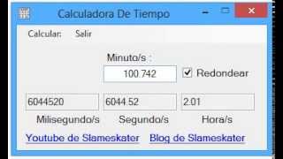 Calculadora de tiempo C# | Visual Studio screenshot 4