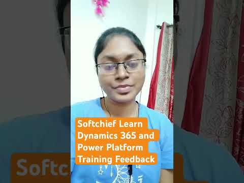 Softchief Learn Training On Dynamics 365 and Power Platform feedback by Janani
