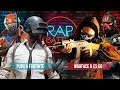 Рэп Баттл 2x2 - Warface & CS:GO vs. PlayerUnknown's Battlegrounds (PUBG) & Fortnite