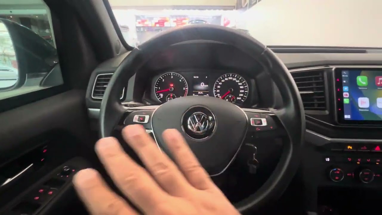 Volkswagen Amarok 2017 - Central Mulmidia 9” CarPlay e Android Auto conexão sem fio - ArtsomAuto