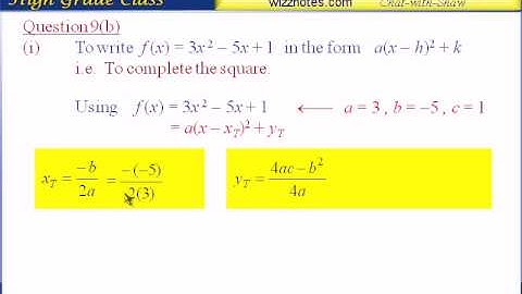 Question 9  CXC CSEC Maths January 2013 Exam Video Solution