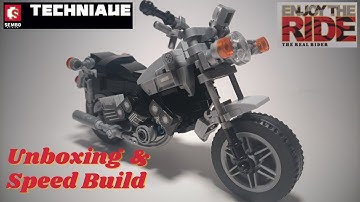 Sembo Block Technic Yamaha 701110 Speed Build