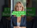 5 Things to Know Before You Sell Your Home | Home Selling Tips by U‑List Real Estate
