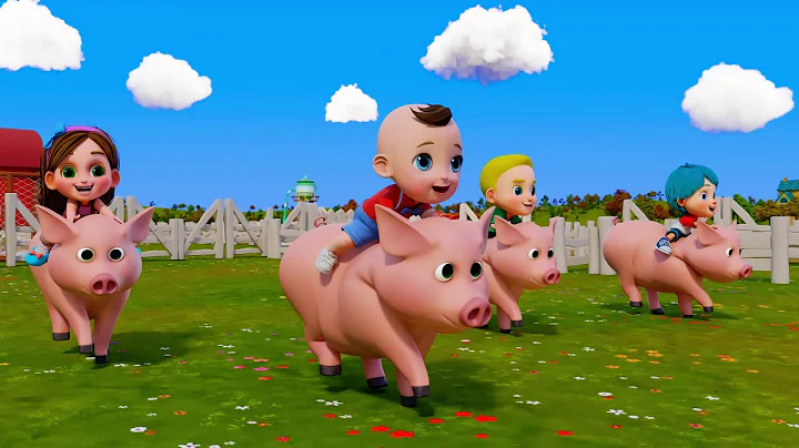 EL VIEJO MacDONALD TIENE UNA GRANJA + Las Ruedas Del Bus | Canciones Infantiles