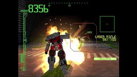 Armored Core (PS1) 100% Walkthrough Part 6 - Stop Security MT