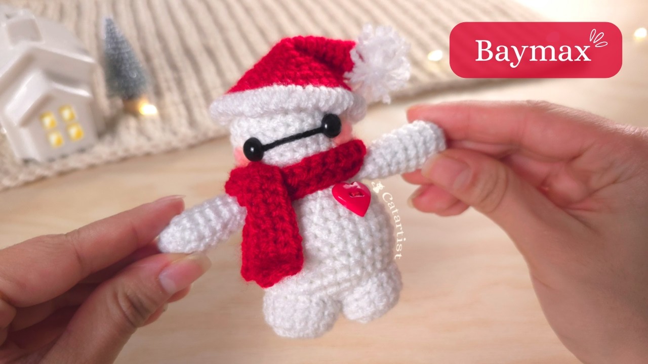 ✅ Baymax Amigurumi - Crochet Tutorial paso a paso PRINCIPIANTES ⭐️