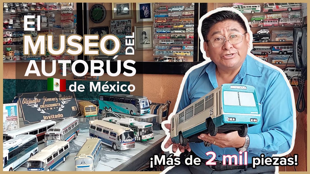 El museo del AUTOBUS de México 😲🤩 | La más grande colección de autobuses en México | RussohGuzman