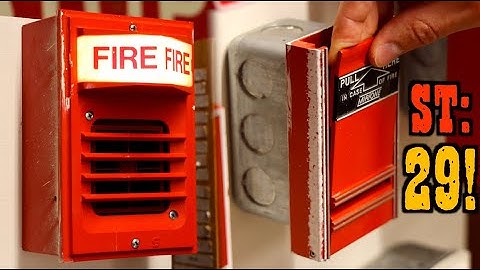 Wheelock & Fire-Lite Voice Fire Alarm System Test 29! | Weird Whoop & California Code!