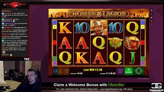 BIG WIN on Roman Legion Slot!