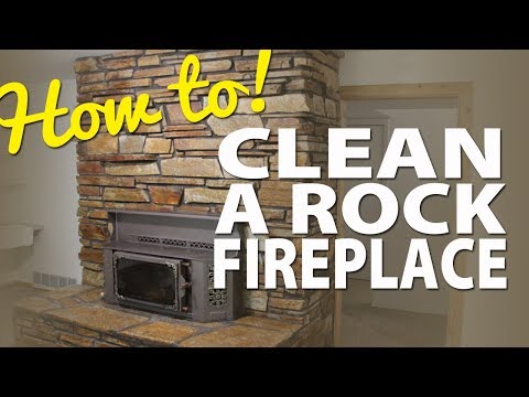 Saturday Projects™ .com | How to clean your stone or rock fireplace