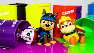 Щенячий патруль мультик про Лизун и Сюрпризы Игрушки для детей Развивающие мультики Учим Цвета Щенячий патруль мультик про Лизун и Сюрпризы Игрушки для детей Развивающие мультики Учим Цвета