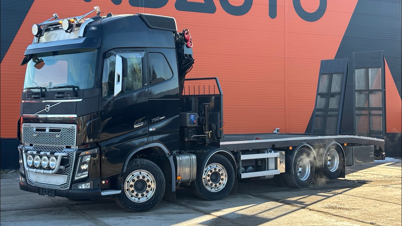 VOLVO FH 750 8x2 | HMF 2620K-RC | 2017 | KB Auto