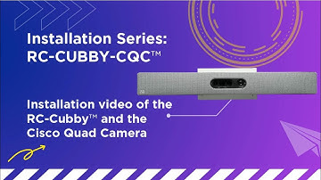 Install Series:  RC-CUBBY-CQC™ Install