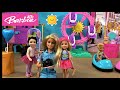 Barbie and Ken Story: Barbie Doing Makeover and Ken and Barbie Sister Chelsea Going to a Fun Fair