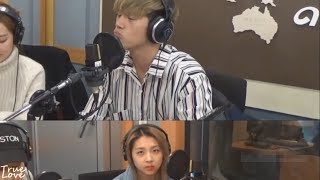 KARD | BWOO (Jiwoo and BM) - BM sends a kiss to jiwoo?