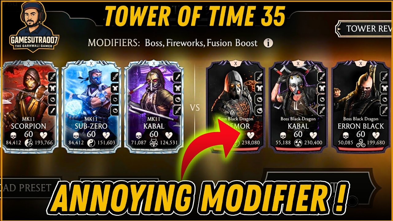Tower of Time Boss 35 Was ANNOYING 😤 | MK Mobile 