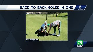 '17 million to one chance': Golfers get back-to-back holes in one
