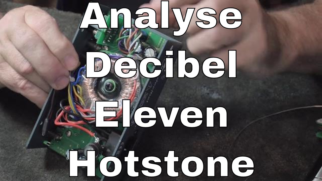 Dissection alimentation de pédalier de guitare Decibel Eleven HotStone