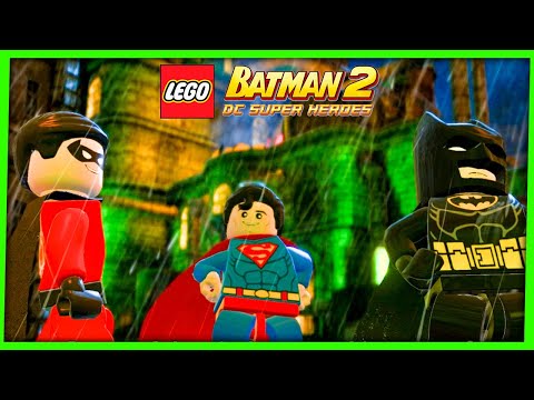 Vídeo: Lego Batman 2: Visualização Dos Super-heróis Da DC: Homens De Aço