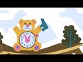 Hickory Dickory Dock | Tiny Bear on the Giant Teddy Bear Clock
