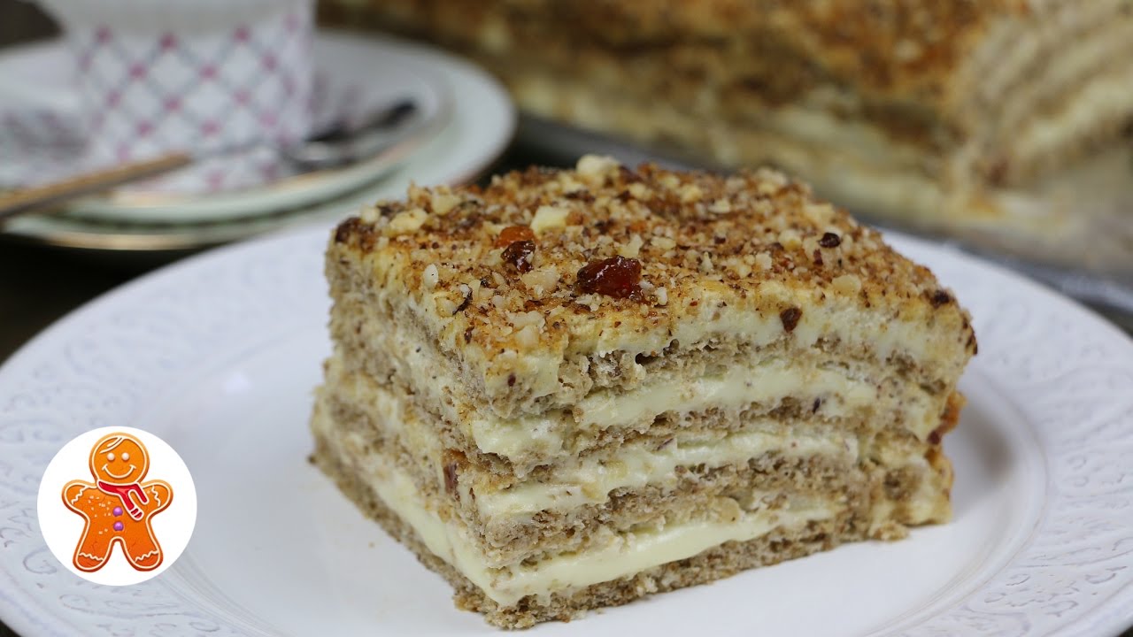 Торт "Египетский" необычайно нежный и безумно вкусный ✧ "Egyptian" Cake (English