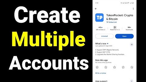 How To Create Multiple Token Pocket Wallets | Token Pocket Wallet Multiple Accounts Kaisey Banaye 