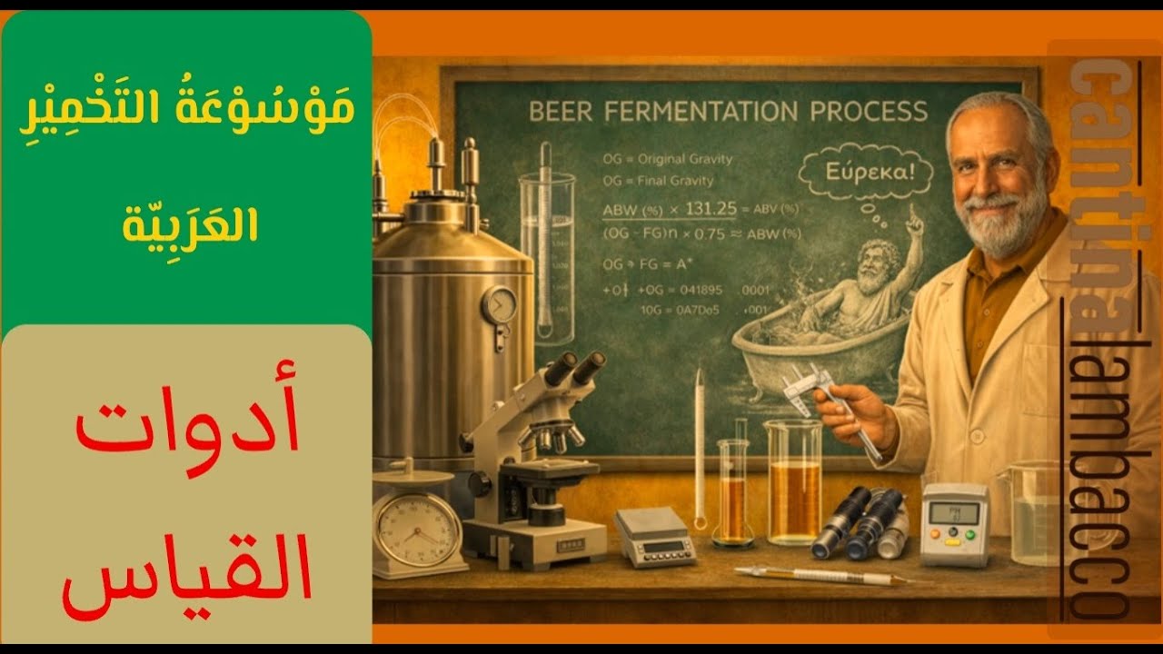 أدوات القياس في التخمير: ما الذي تحتاجه فعلًا؟ ولماذا؟