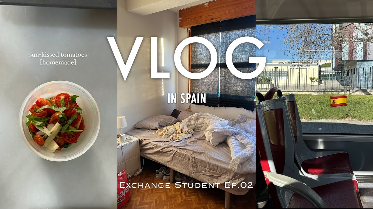 Ep.02 교환학생 이사 브이로그 | 스페인에서 이사라니..... | 플랫생활 시작 • 개강 OT 참가 • 방 소개 | 스페인 교환학생 vlog