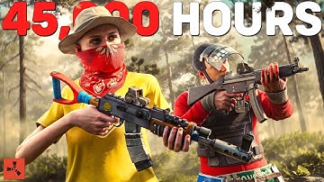 Rust - 45000 HOURS VS THE CRAZIEST SERVER