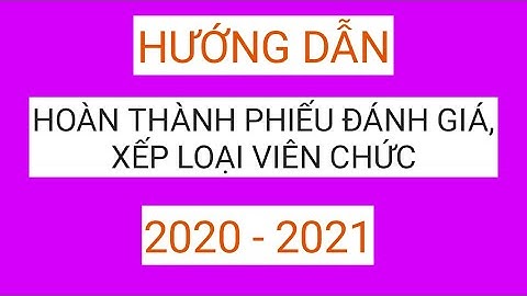 Điểm chuẩn đánh giá viên chức hoàn thành nhiệm vụ