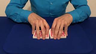 Perfect riffle shuffle stacking