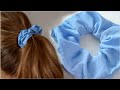 Hogyan készíts scrunchies-t otthon/DIY hajgumi