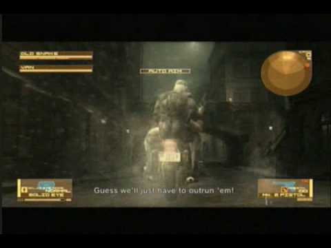Metal Gear Solid 4 Big Boss Emblem Walkthrough Act 3 Part 6 - YouTube