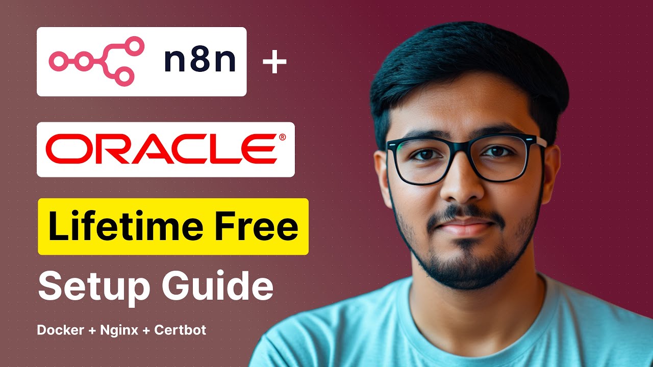 Self-Host n8n on Oracle Cloud (Docker + Nginx + Certbot) | Lifetime Free Setup Step-by-Step