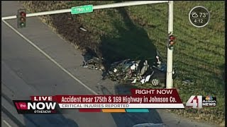 Critical injuries reported after wreck near 175th and Highway 169