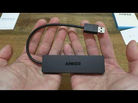 Anker 4-Port USB 3.0 Hub, Ultra-Slim Data USB Hub with 2 ft Extended Cable  [Charging Not Supported], for MacBook, Mac Pro, Mac mini, iMac, Surface