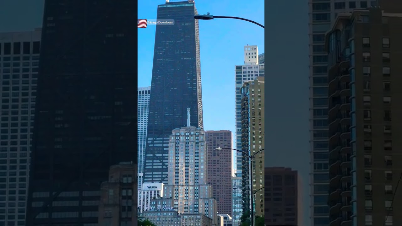 Skyscrapers touching the sky, vibes touching the soul 💯