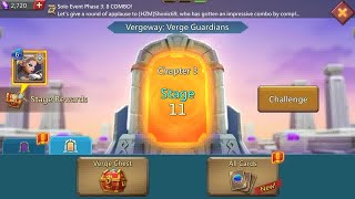 Lords Mobile Vergeway Chapter 3 stage 11