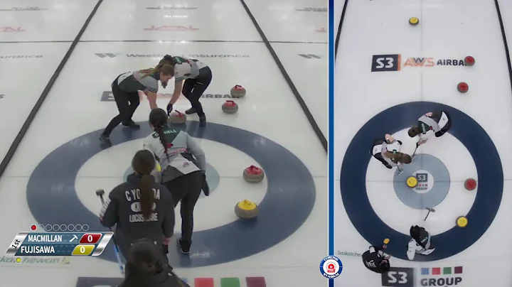FEATURE  Satsuki Fujisawa vs  Kayla MacMillan  Draw 4  RBC Dominion Securities Western Showdown XCM