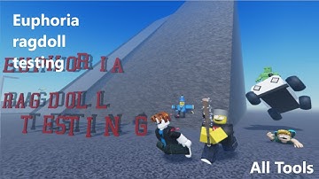 All Tools Showcase | Euphoria ragdoll testing