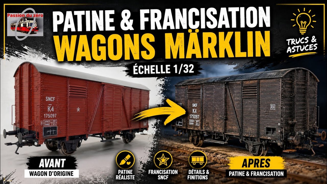 MARKLIN H0 - 46193 - Toit coulissant pour wagon de marchandises