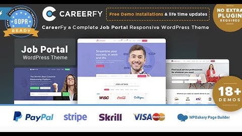 Careerfy - Job Board best WordPress GPL Theme | Step By Step and Installation & Demo Content setup