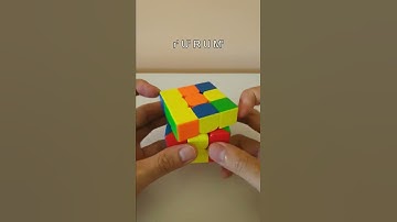 FLIPPED F2L PAIR from the BACK ANGLE! #shorts