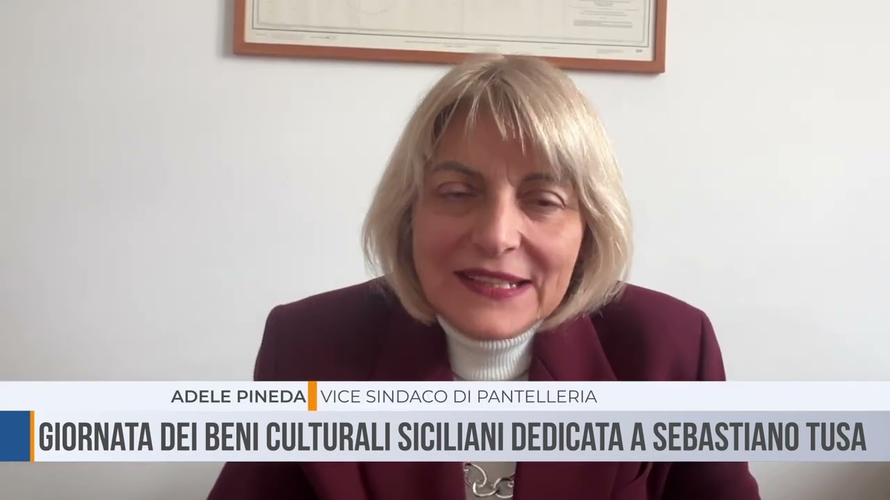 Pantelleria: Giornata dei Beni Culturali siciliani dedicata a Sebastiano Tusa