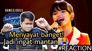 REACTION! Kirana - Harusnya Aku (Armada) | Indonesian Idol 2021 (Serasa disayat-sayat)