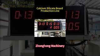 Çevre Standardı Fiber Çimento Levha Makinesi,Kalsiyum Silikat Panel Makinesi#fibercementboardmachine
